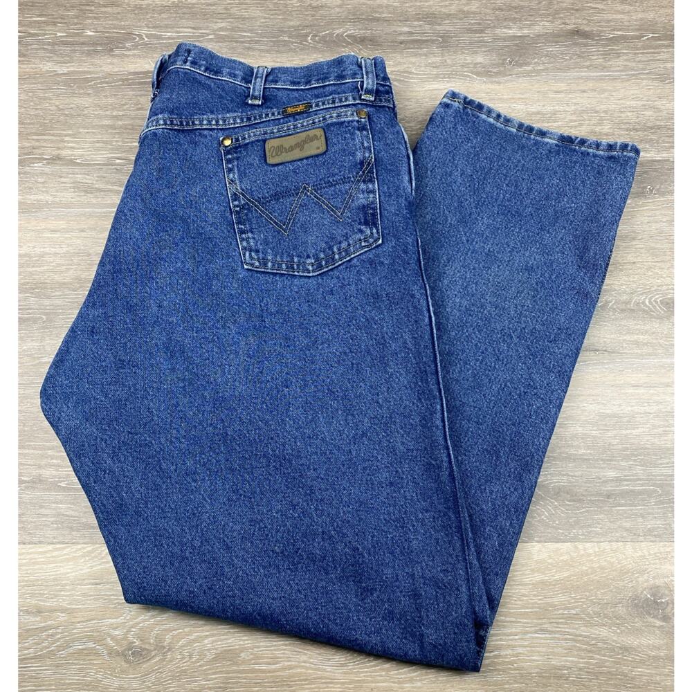 Wrangler George Strait Western Jeans Mens 42 X 32 Straight A102